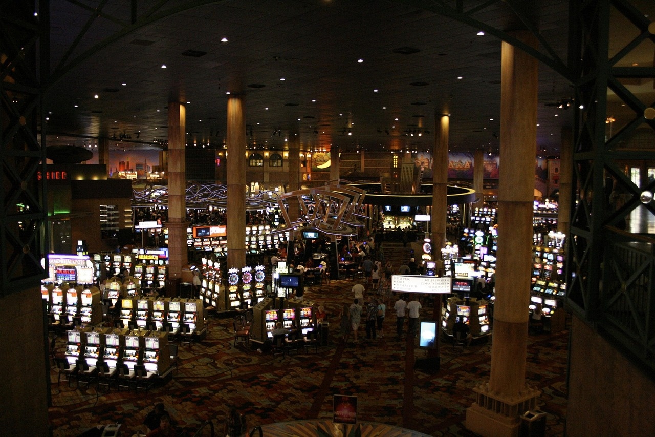 Luxury casino hotel atmosphere